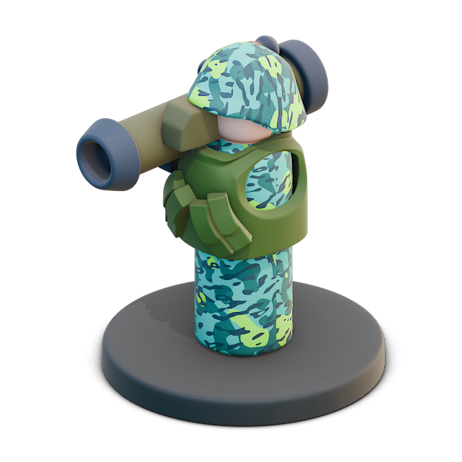 LPM Antitank missileman